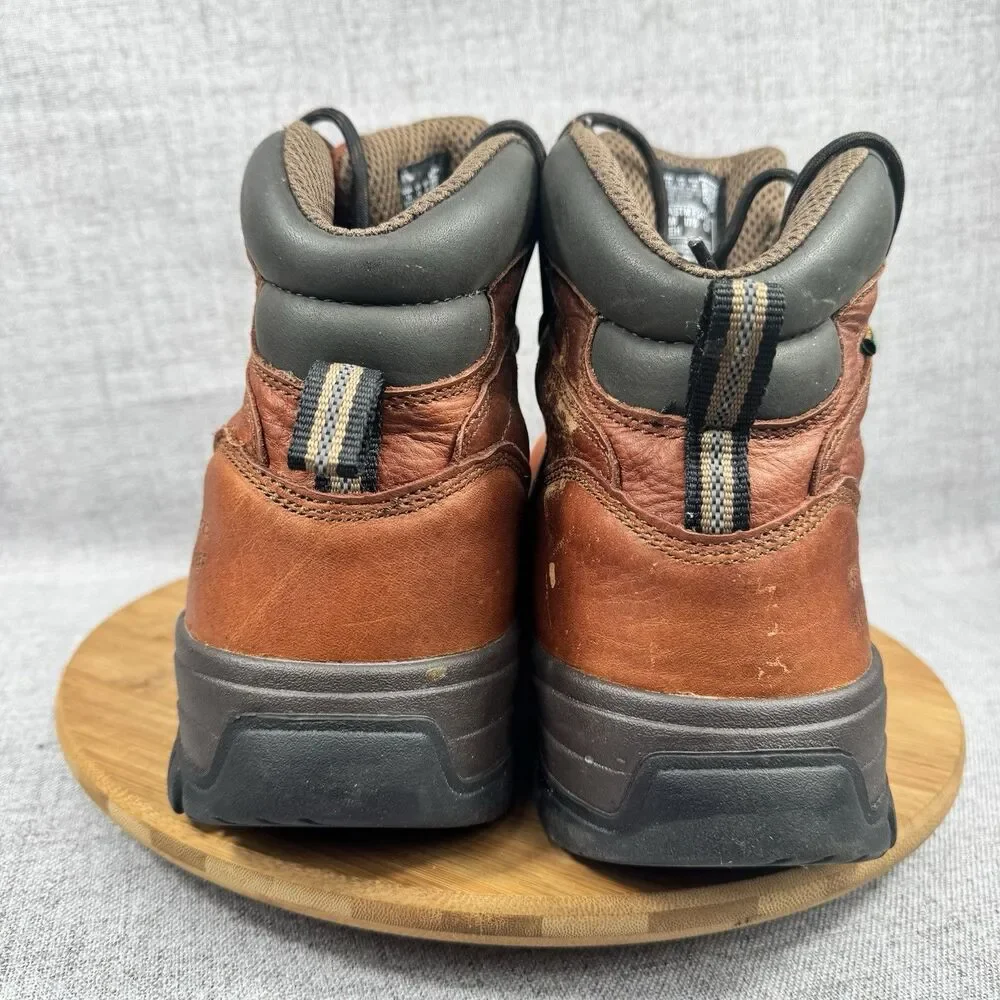 Hytest Boots Men's Size 13 Footrests High Energy Leather Work